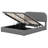 Teddy Fleece Upholstered Platform Bed with Hydraulic Storage System-101489733-101489736