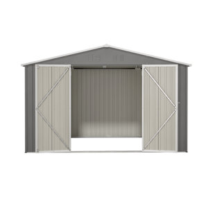 Remise de rangement extérieure avec toit Apex, idéale pour la cour arrière