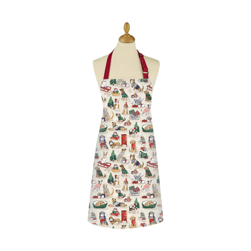 Christmas Cotton Bib Apron