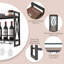 Rosalinde Wine Bottle & Glass Rack in