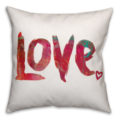Love Love Throw Pillow