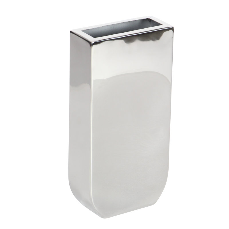 Coldfield Metal Table Vase, 12" H x 9" W x 2" D