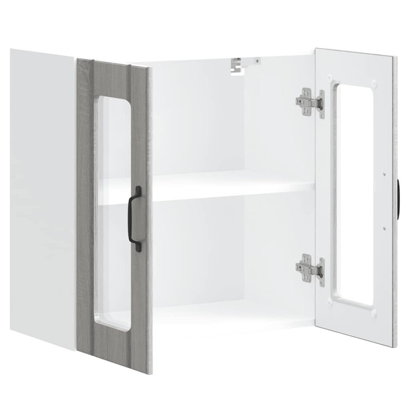 Armoire murale vidaXL, H 23,62 po x l 23,62 po x P 12,20 po, Gris Sonoma