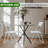 Openwork Pattern Plastic Folding Chairs-1310693644