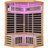 Double Capacity Sauna Room with Canadian Hemlock