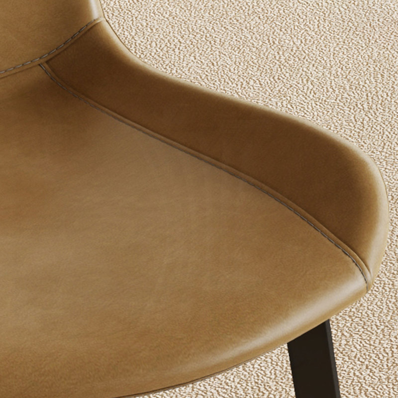 Chaise en polyuréthane, Brun