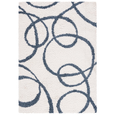 Coup Shag Performance Abstract Rug