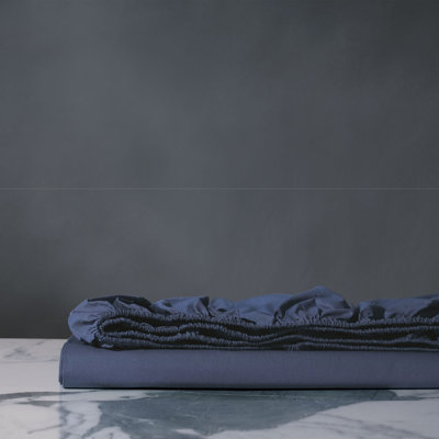 Drap-housse en percale de coton de qualité égyptienne à densité de tissage 200 fils Majorca