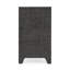 Table de chevet 1 tiroir Cleo Raffia, gris anthracite et raphia-1805491043