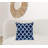100% Cotton Greek Key Zippered Pillow-99166825