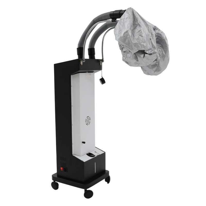 650W Professional Hair Steamer Machine With LED Control, Black