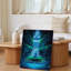 Toile dans une grotte sereine encadrant une statue de Bouddha tranquille-585688923