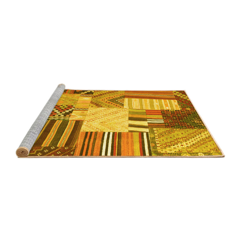 Performance Patchwork Indoor Rug, Square 7'