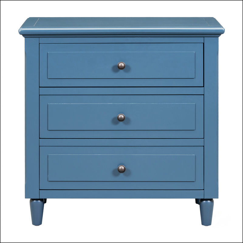Table de nuit, Bleu