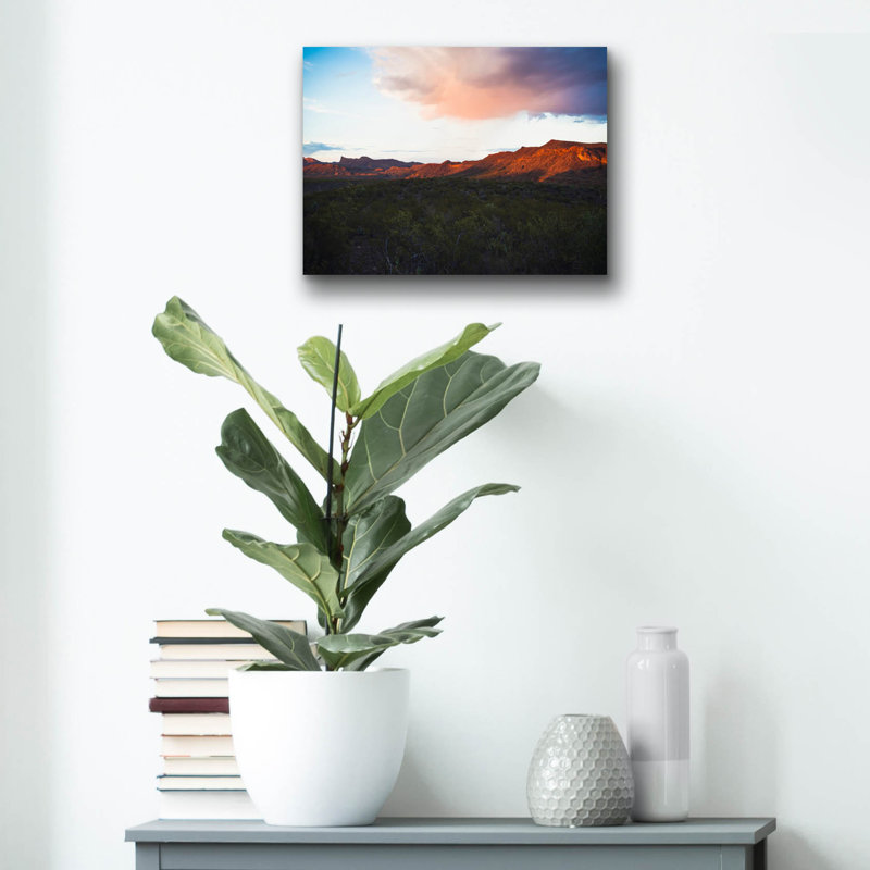 «Big Ben Sunset 2» par Sonja Quintero, H 12 po x l 16 po x P 0,13 po