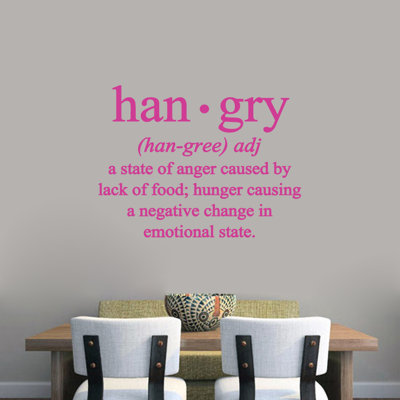 Adhésif décoratif Hangry