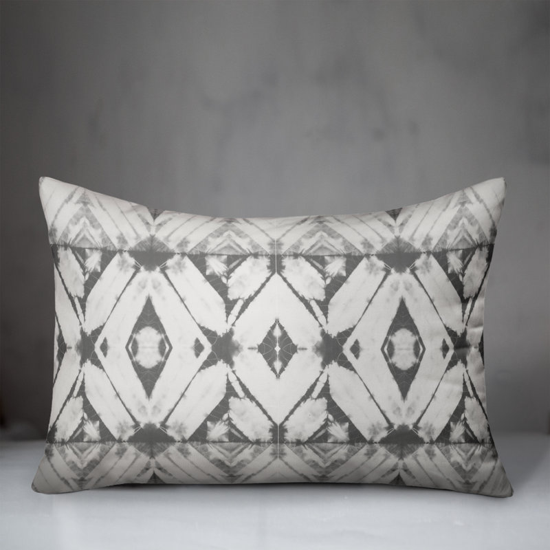 Shibori Reversible Throw Pillow