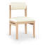 Chaise rembourrée en cuir Frakes Vegan-312856509-312856505