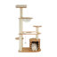 4 Tiers Cat Tree with Condons,Perch,Scratching Posts