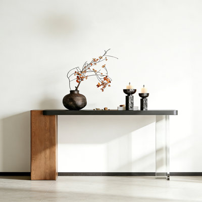 Retro Minimalist Console Table