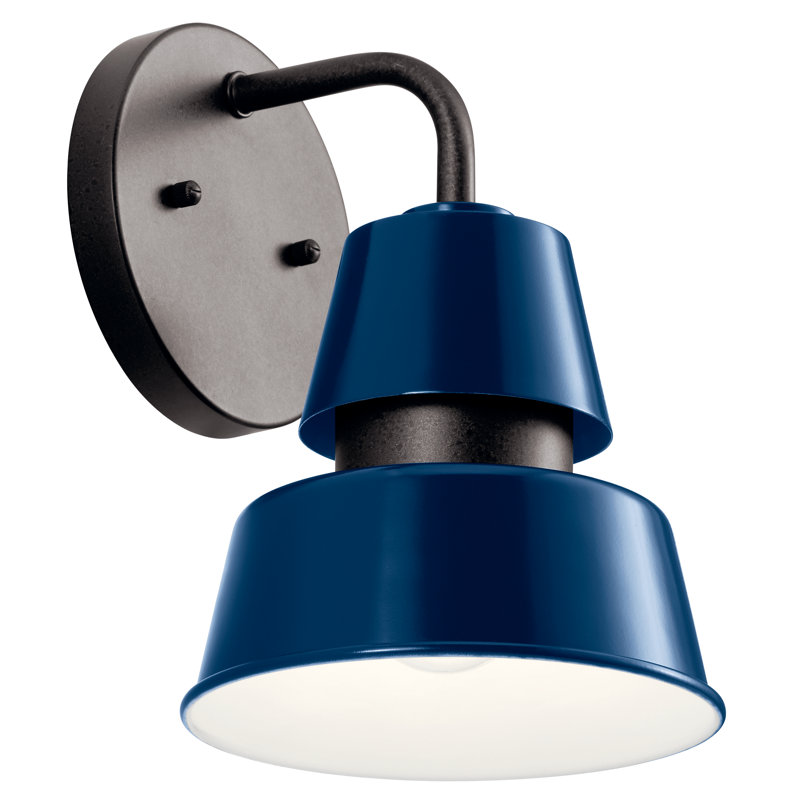 Catherene Wall Light, 9.75" H x 7" W x 8" D, Catalina Blue