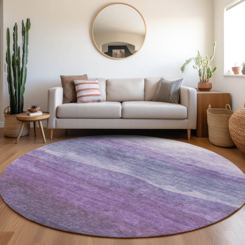 Tapis lavable intérieur / extérieur Elien - LOOMlan, 8 pi x 8 pi
