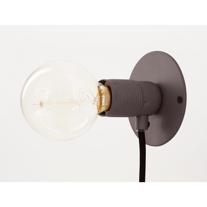 E27 Wall Light, 3.9" H x 3.9" W x 2.8" D, Copper