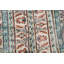 Tapis turc rétro Oushak: tapis oriental rond de style antique idéal pour les petits espaces ou les cadeaux