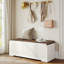 Wood Storage Bench-1835999567