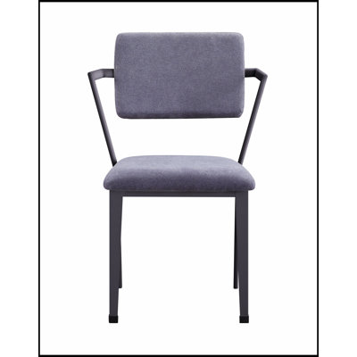 Ergonomic Cargo Fabric & Gunmetal Finish Office Chair with Adjustable Height and Smooth Wheels for Comfortable Seating