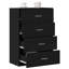 Sideboard With Drawer 60 X 31 X 84 Cm Engineered Wood-281229291