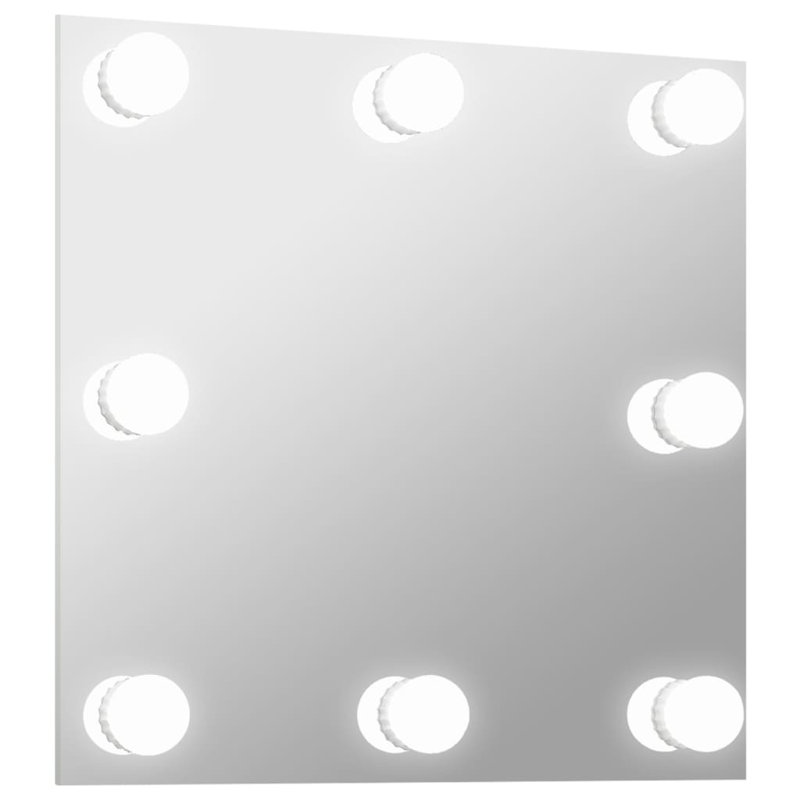 Birgül Flat Wall Mirror, 50cm H x 50cm W
