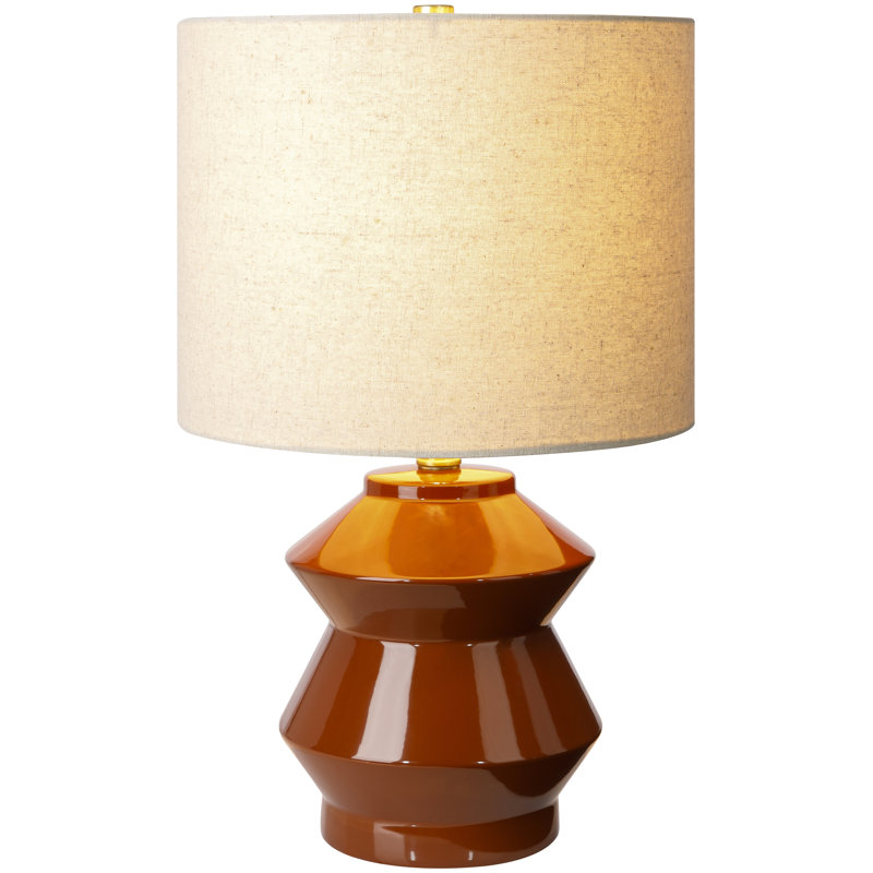 Lampe de table Boyes, Rouille