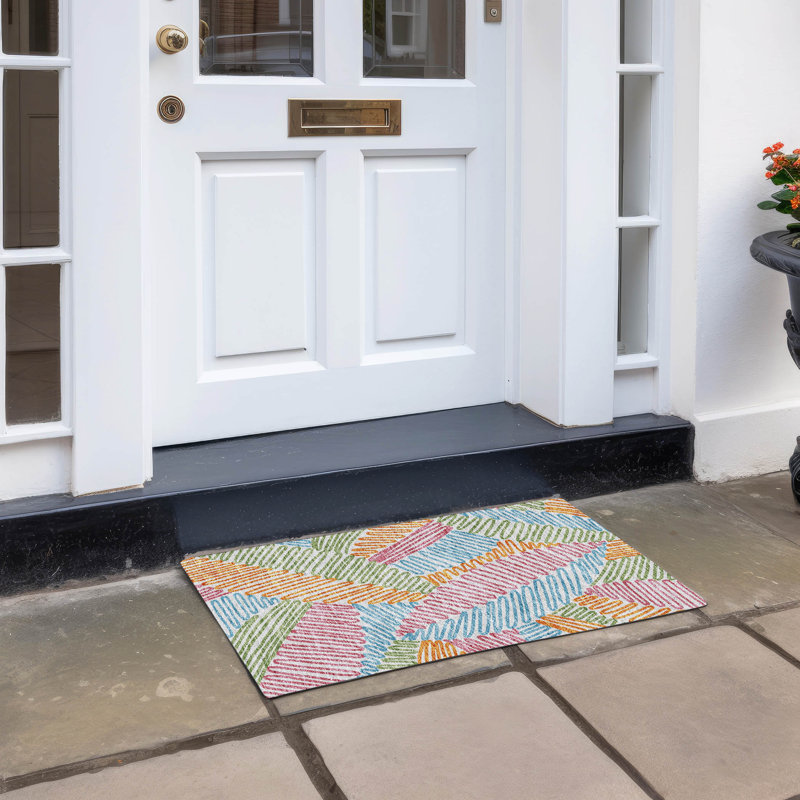 Tapis intérieur / extérieur Maliana, Rectangle 1 pi 8 po x 2 pi 6 po