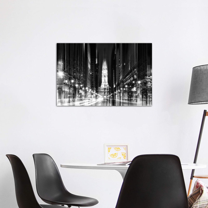 « city hall-philadelphia » par philippe hugonnard,-impression photo, Toile tendue, H 18 po x l 26 po x P 1,5 po