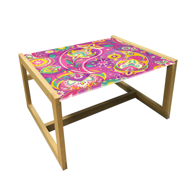 Jahaida Trestle Coffee Table, 40cm H x 74cm W x 62cm D