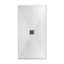 W D Rectangular Base Shape Single Shower Base Integrated Seat Included