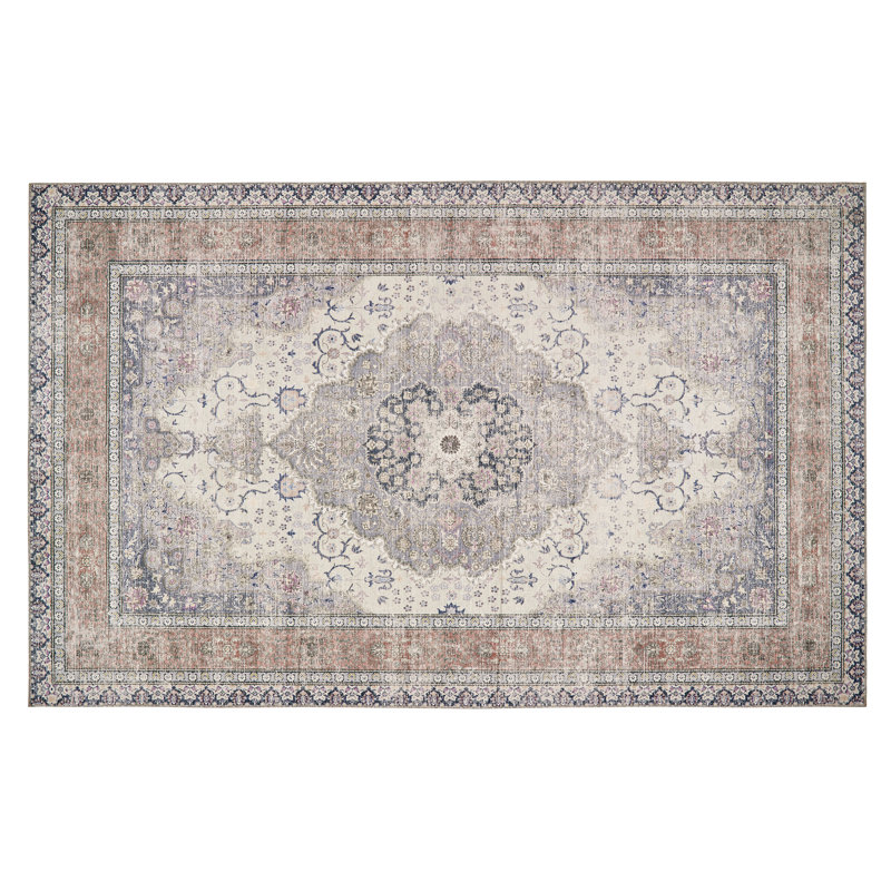 Wynward Oriental Machine Printed Area Rug, Rectangle 120 x 170cm