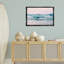 Toile flottante encadrée «Ocean Wave Blush» par Sissi et Seb-1236089527-1236089523