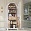Garde-manger arqué 4 tons à 4 portes avec tablettes réglables et tiroir caché-249290459