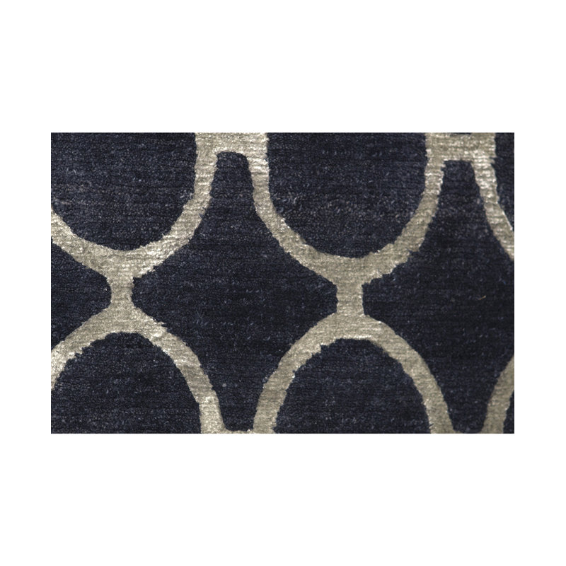 Himalayan Hand Woven Wool Geometric Area Rug