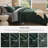 Bedsure 100% Washed Cotton Duvet Cover King Set - Minimalist Cotton Beding Set For All Season（set of 3）-125402792-125402781