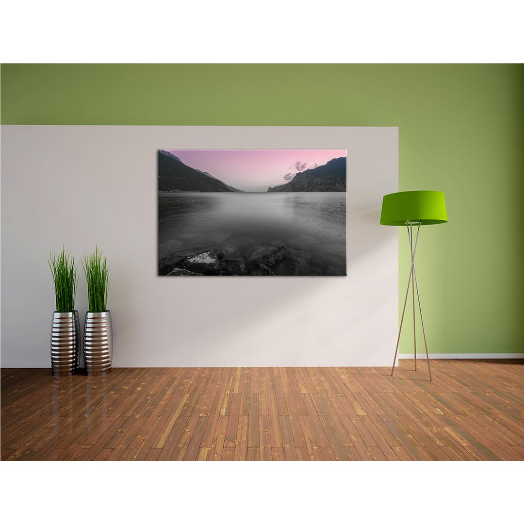 Gardasee in Italien Fotodruck auf Leinwand