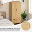 3 Door Manufactured Wood Wardrobe