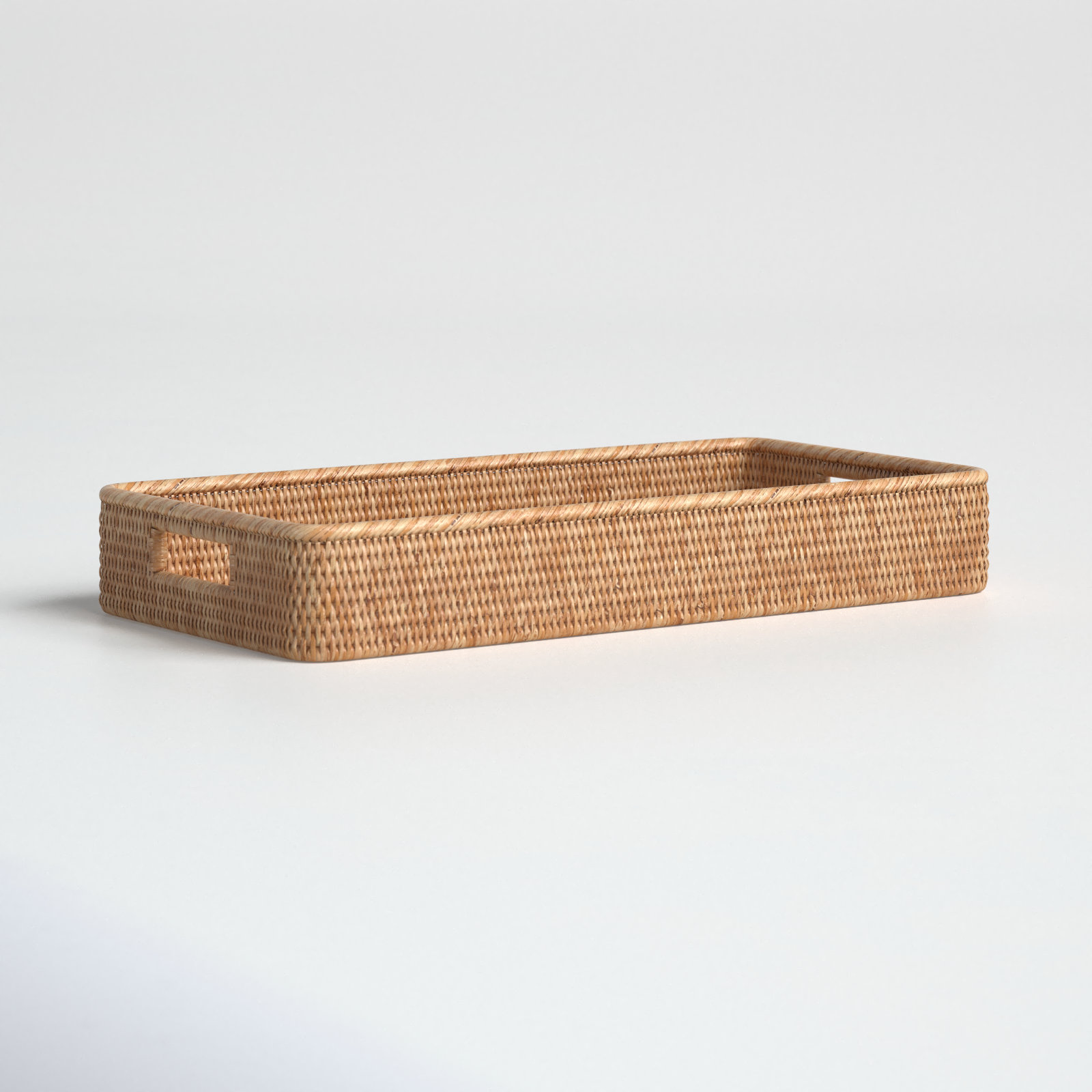 Ilonka Decorative Tray, Honey Brown