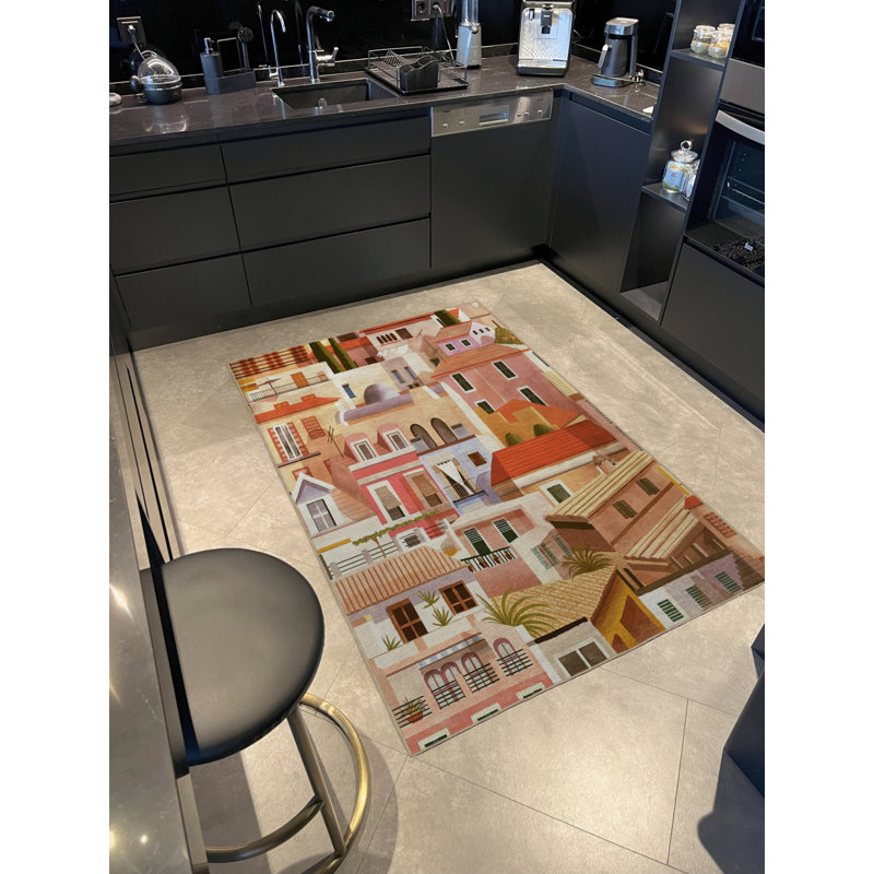 Tapis rectangulaire en argile, Rectangle 5 pi 2 po x 7 pi 11 po