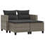 48'' Wide Rectangle Patio Sofa with Cushions-97884489