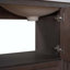Meuble-lavabo de salle de bain avec lavabo en céramique et deux tiroirs-471936052
