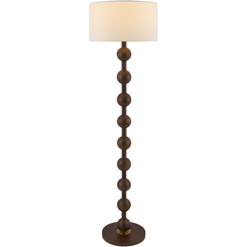 Atilano Floor Lamp, Matte Brown