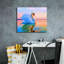 «White Swan» par Ata Alishahi - impression sur toile tendue